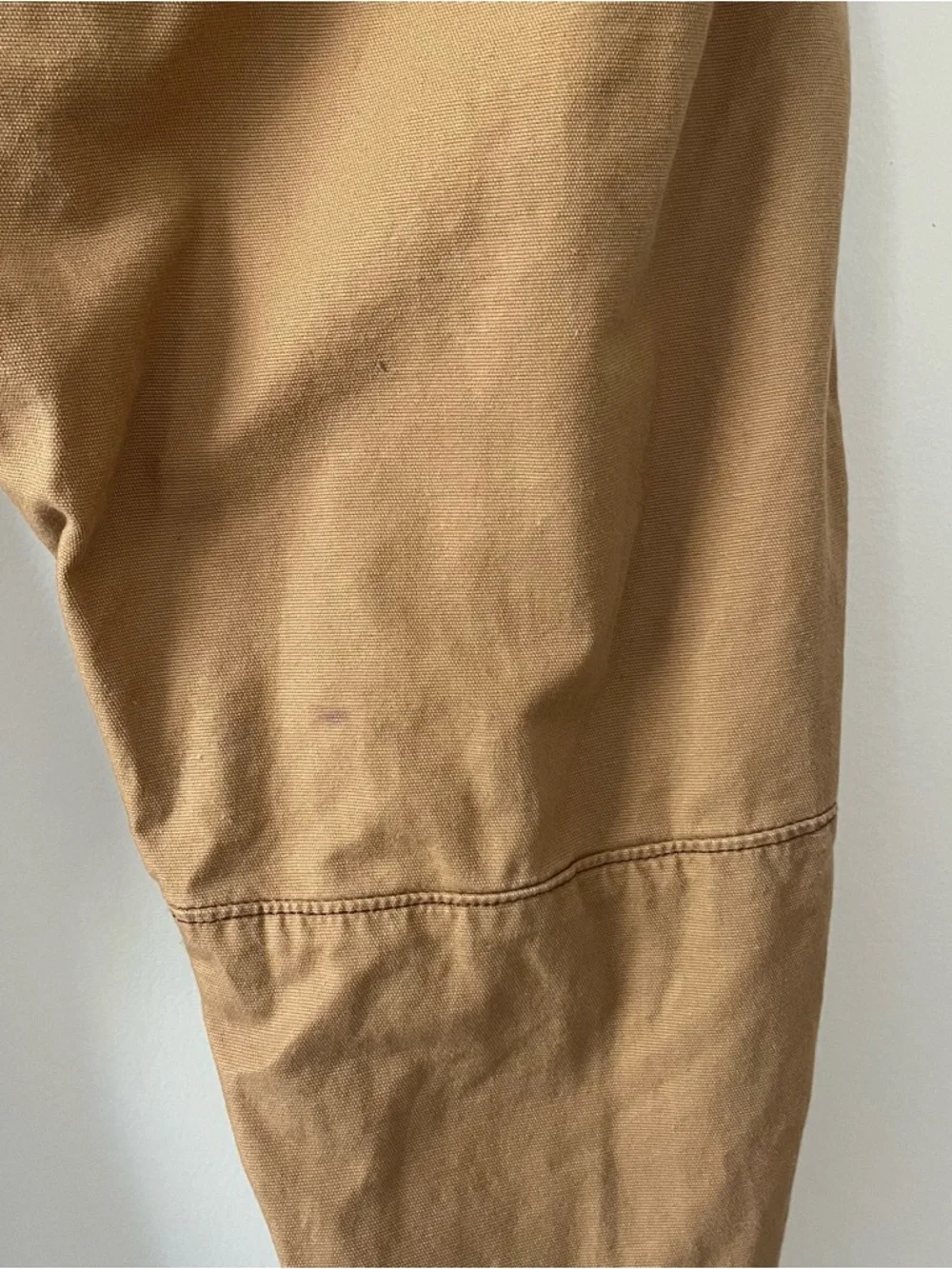 Men's Wrangler Work Pants 40 Tan Brown